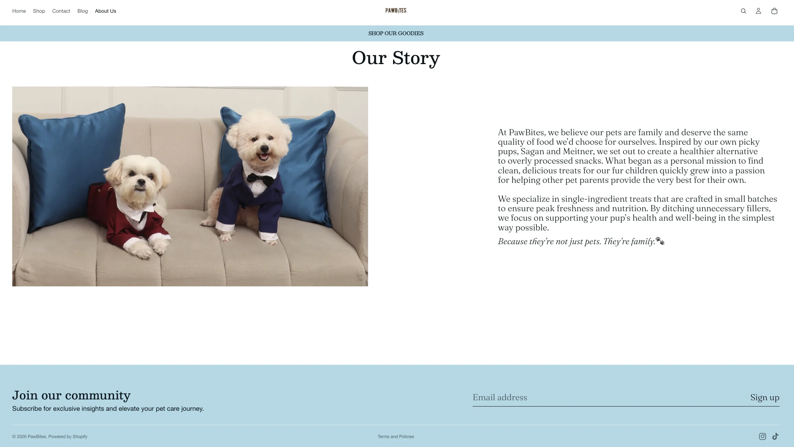 Paw-Bites Story